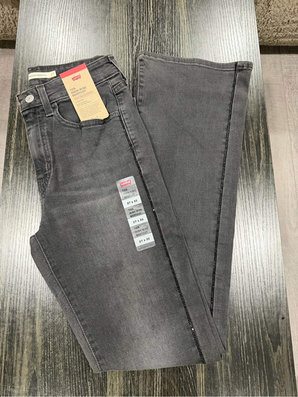 Levi's Women's Charcoal Bootcut Jeans